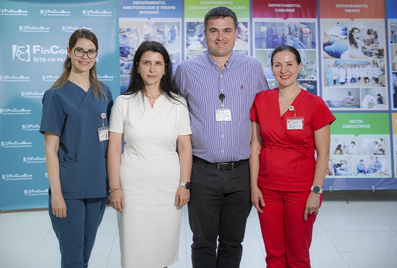 FinComBank susține sistemul medical din Republica Moldova