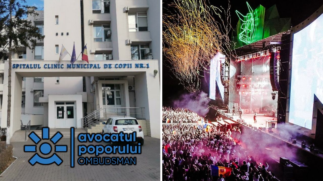 „Zgomotul puternic până la o oră târzie” de la festivalul „Născut în Moldova”, desfășurat lângă un spital, în atenția Avocatului Poporului: „Prezintă potențial de afectare a dreptului la sănătate al pacienților”