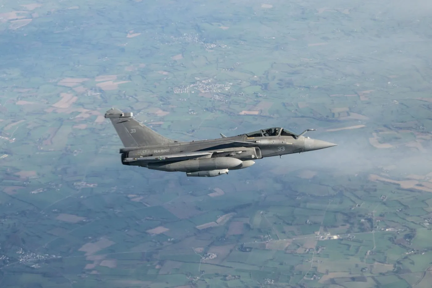 Un avion francez, aflat într-o misiune NATO, a doborât o dro