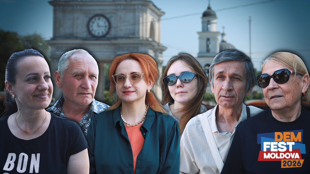 (VIDEO) Festivalul Democrației revine în centrul Chișinăului: dezbateri, activități interactive și concert live susținut de Dara și Marej | Programul complet al DemFest Moldova 2026