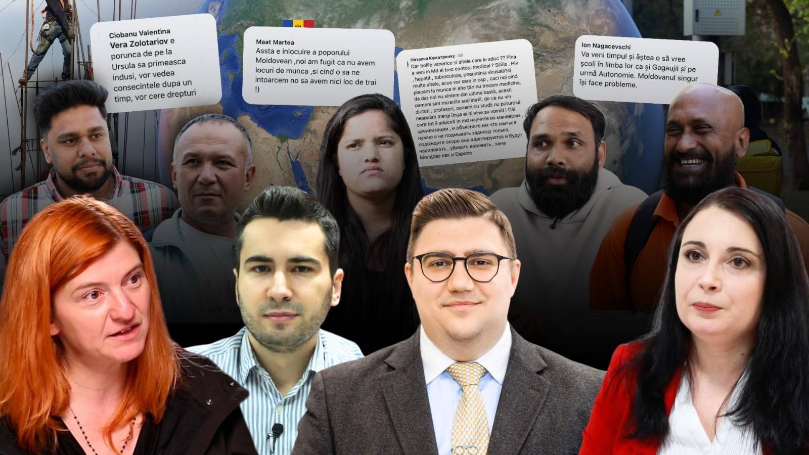 „Vor aduce boli”, „ne vor înlocui”, „vor primi cetățenie și vor vota”: șapte falsuri care au inundat comentariile materialelor ZdG despre muncitorii străini