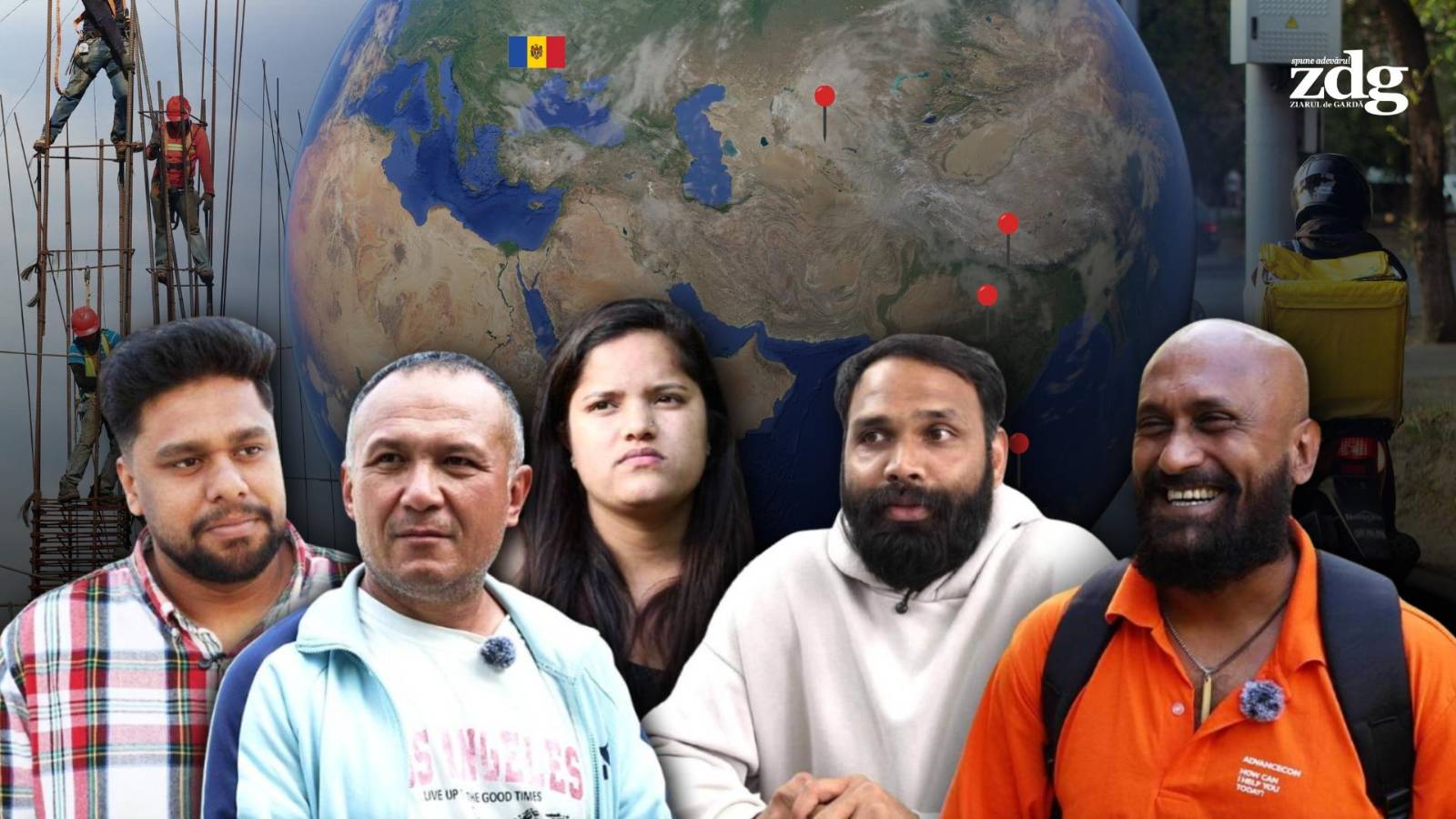 VIDEO/ Muncitori migranți într-o țară a emigranților: cum și