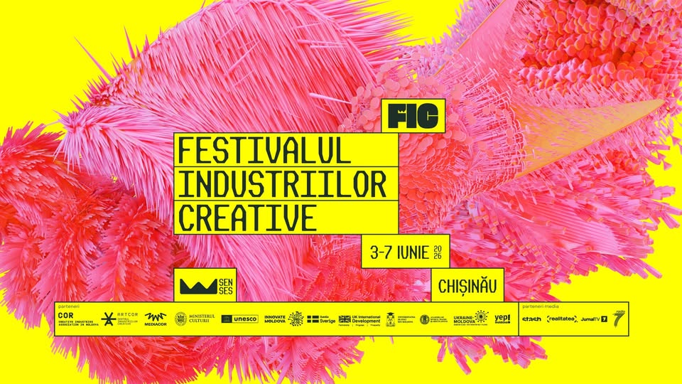 A VII-a ediție a Festivalului Industriilor Creative se va desfășura la Chișinău în perioada 3–7 iunie