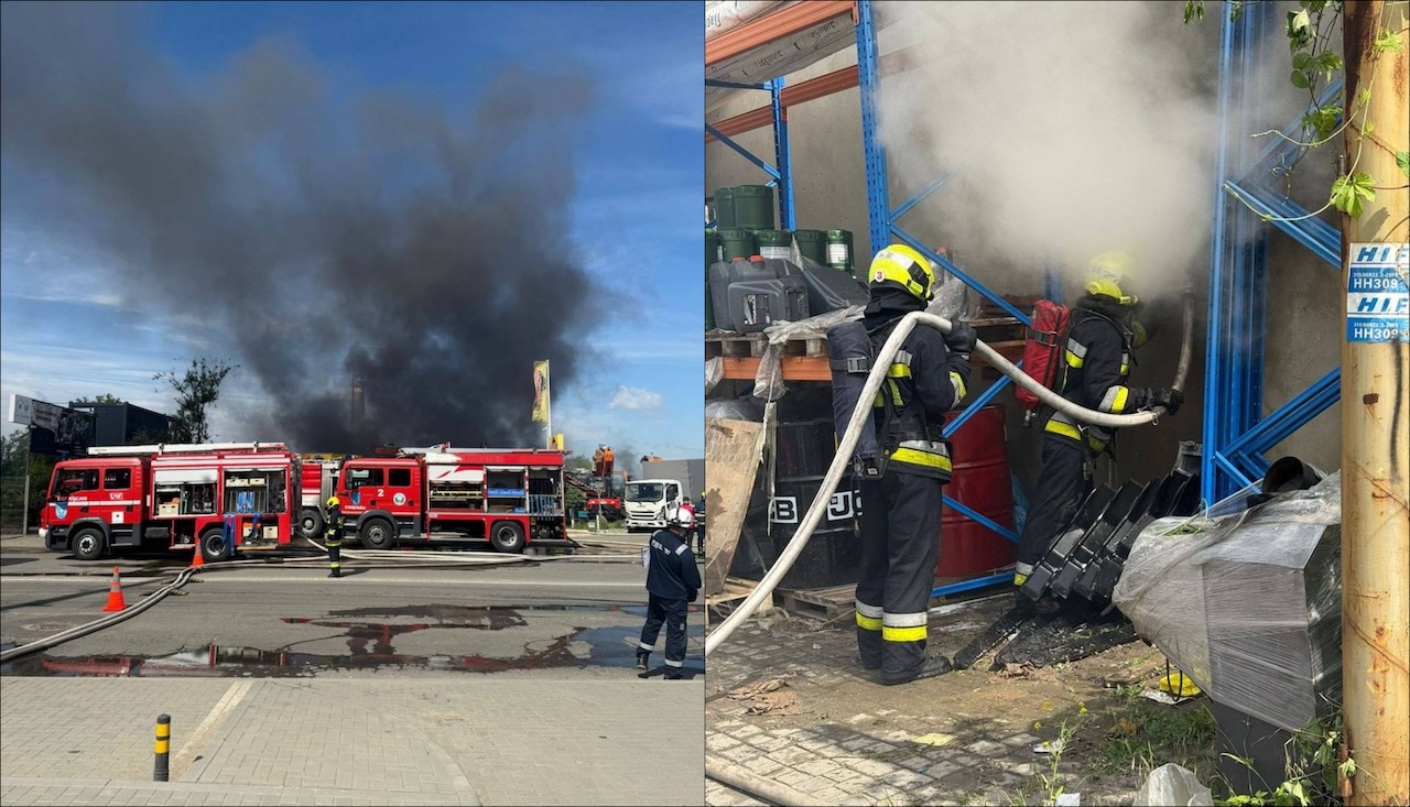 Incendiul izbucnit într-un depozit de pe strada Lunca Bîcului din municipiul Chișinău a fost stins după 24 de ore