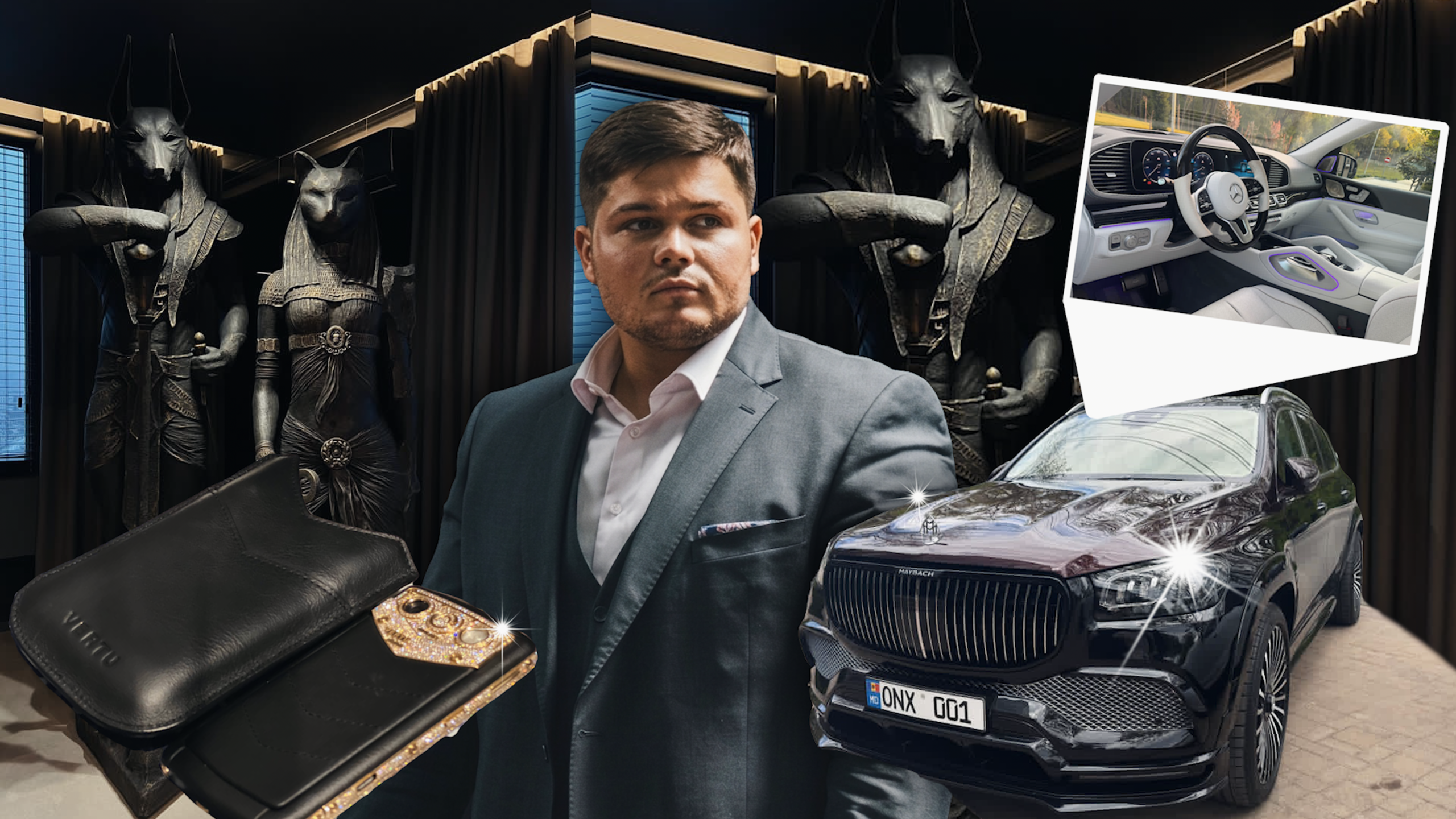 Un Mercedess GLS Maybach de 290 de mii de euro, un telefon Vertu de 20 de mii de euro sau o statuie de 5 mii de euro. Bunurile consilierului municipal, Ion Onța, scoase în vânzare