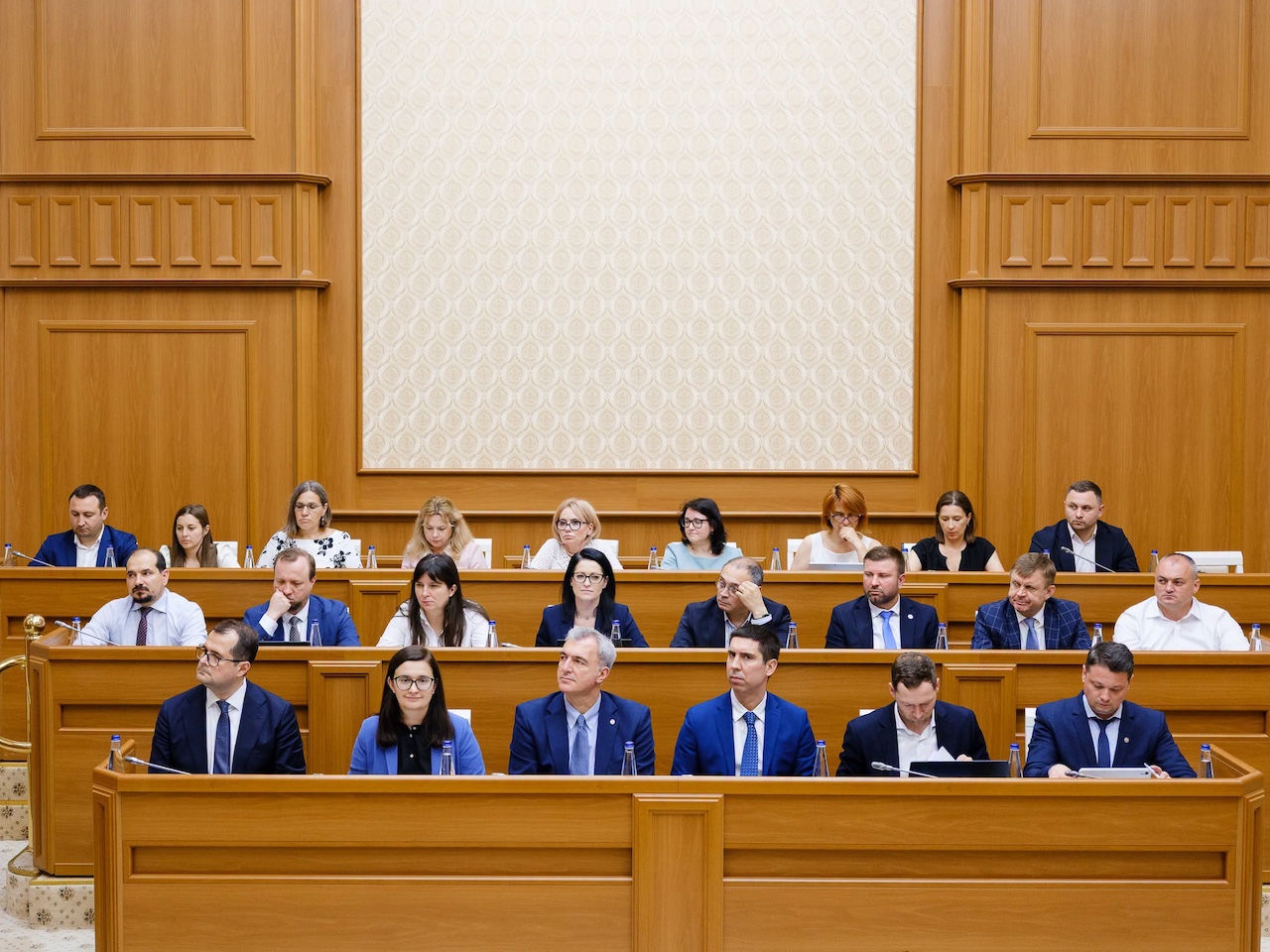 Maia Sandu a prezidat ședința Comisiei Naționale pentru Integrare Europeană, la care au participat membrii noului Guvern