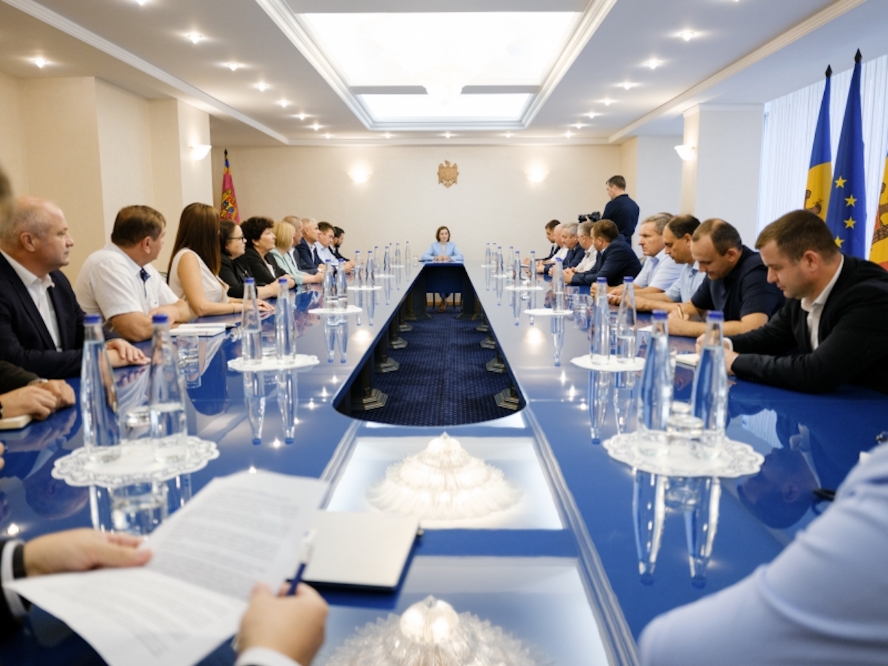 Președinta Maia Sandu s-a întâlnit cu primarii din autonomia găgăuză pentru a discuta despre organizarea alegerilor după decizia Curții Constituționale