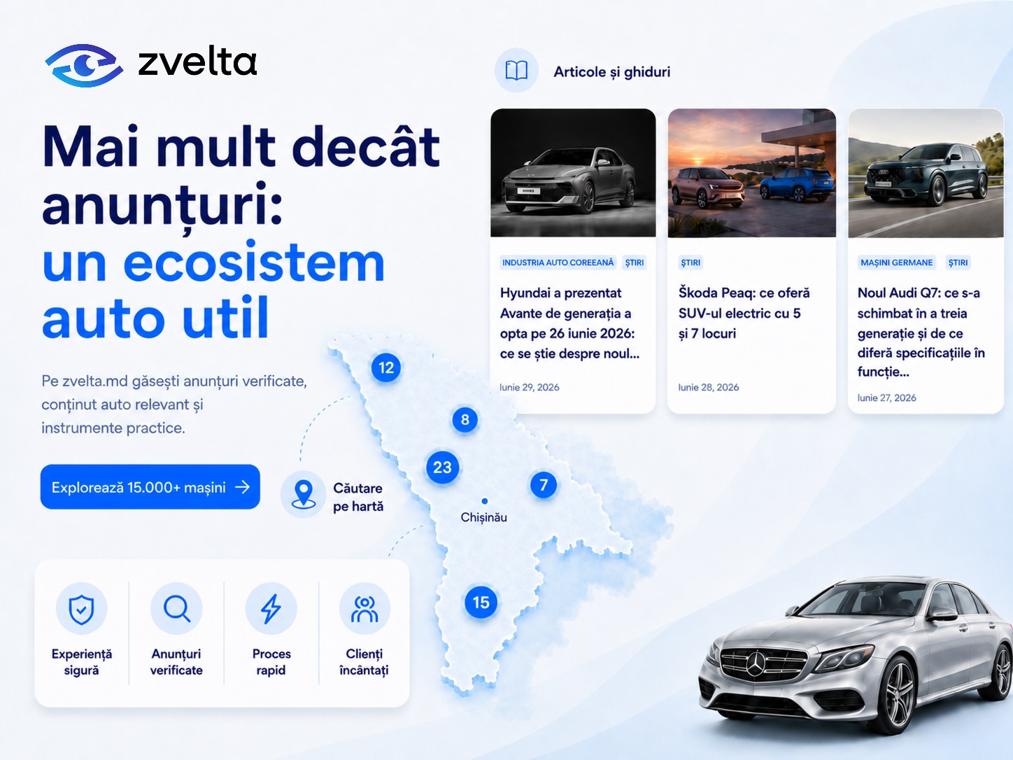 zvelta.md: platforma care simplifică vânzarea și cumpărarea mașinilor în Moldova