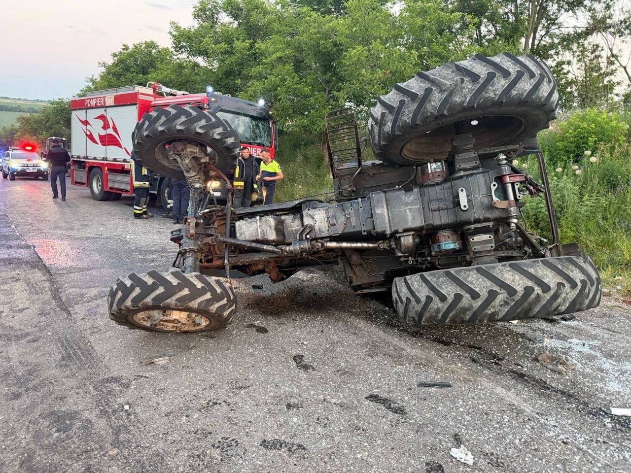 Un șofer în stare de ebrietate a provocat un accident mortal la Orhei: un pasager a murit, iar alte trei persoane sunt rănite