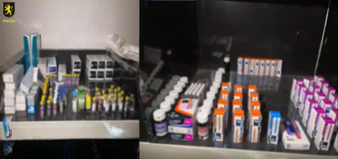 VIDEO/ Anabolizante în valoare de 10 milioane de lei: un bărbat a fost reținut