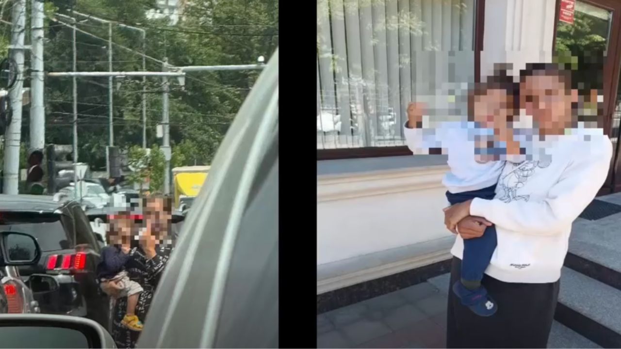 Poliția a depistat șase cerșetori pe străzile din sectorul Botanica. Trei dintre ei foloseau copii pentru a cere bani de la șoferi