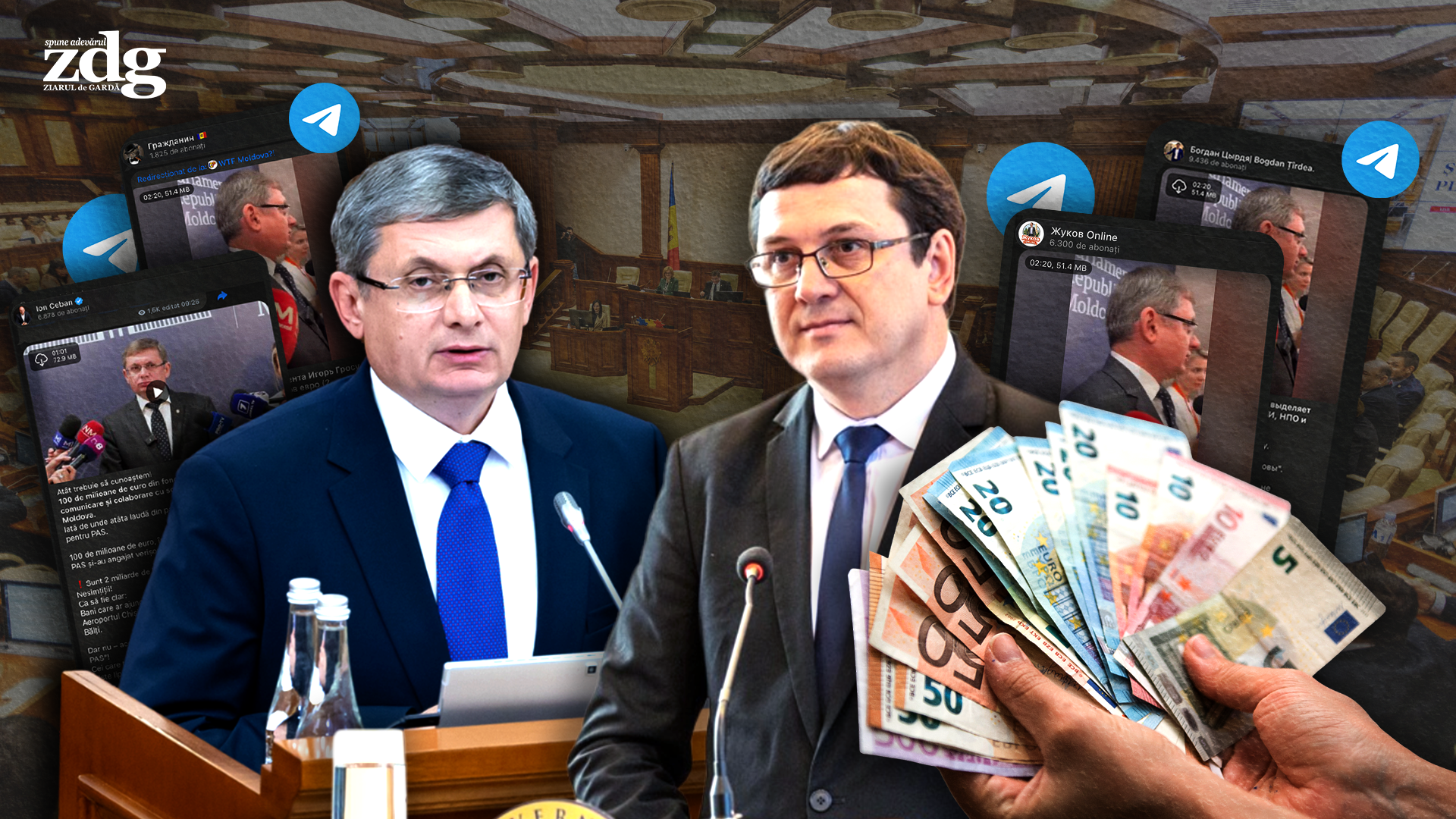 De unde au apărut cei „2 miliarde de lei pentru propaganda PAS”. Un răspuns greșit în Parlament –  transformat de politicieni, formatori de opinie și canale de Telegram într-un fals despre banii UE