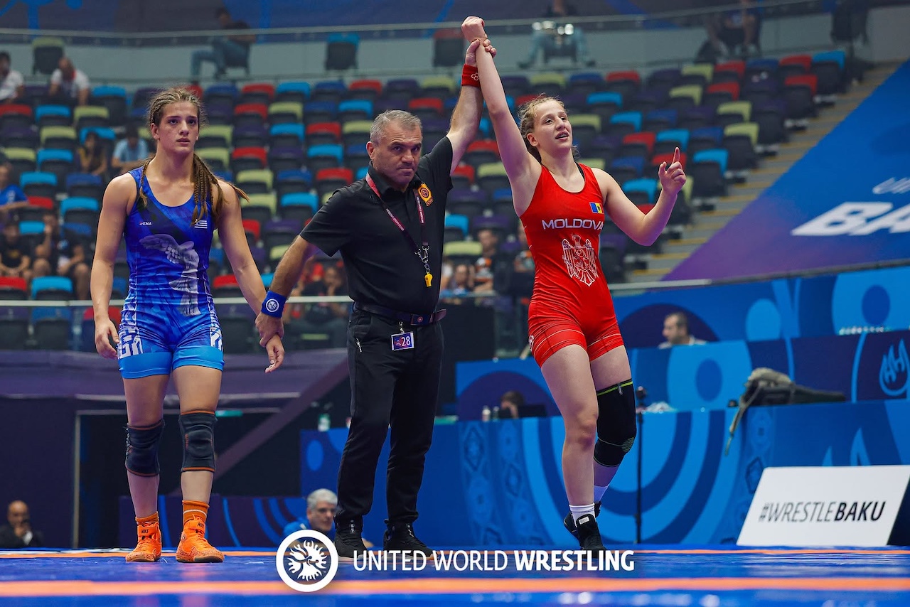 Margarita Lisița a obținut prima medalie pentru R. Moldova la Campionatul Mondial de lupte U-17, în proba de lupte feminine