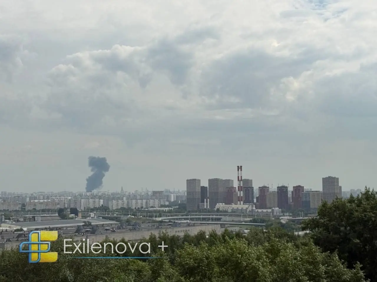 LIVE TEXT/ Fum dens deasupra rafinăriei de petrol din Moscova. Război în Ucraina, ziua 1598