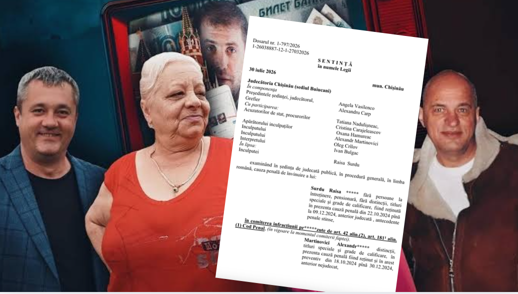 DOC/ „Tanti Raia” și alți doi protagoniști ai investigației „În Slujba Moscovei”, condamnați. Ancheta ZdG – la baza sentinței