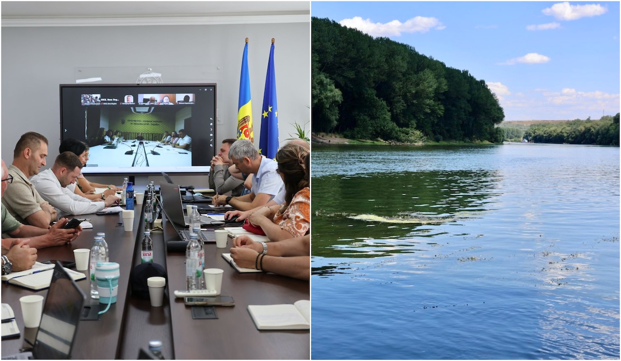 Debitul de apă din Nistru va fi redus. Nivelul lacului de acumulare Novodnistrovsk continuă să scadă