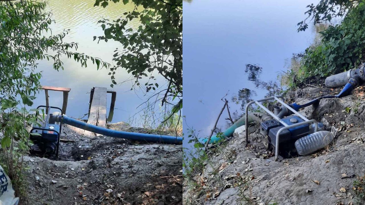 Trei persoane fizice care utilizau neautorizat apa din râul Nistru în scopul irigării, amendate de inspectorii de mediu
